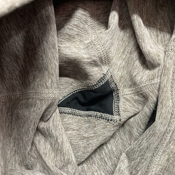 Zobha Capri Leggings Yoga Pants Gray Size L Stretch Sporty Comfy Exercise - Picture 9 of 10